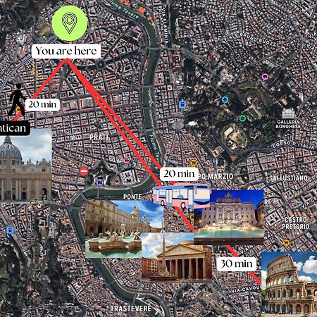 Ottaviano - 10 Min Dal Vaticano Рим Екстериор снимка